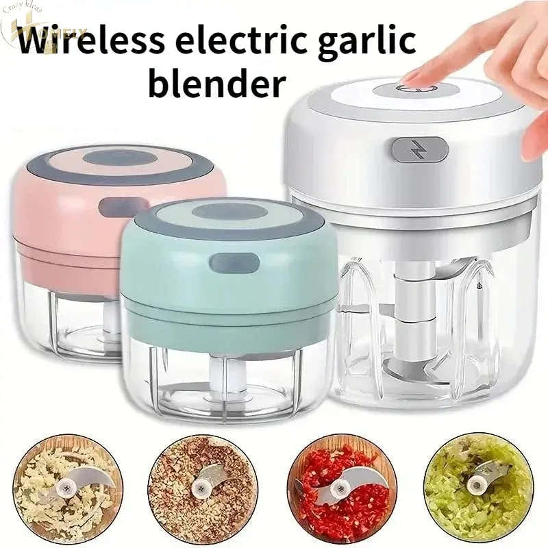 Electric Meat Mincer & Garlic Chopper