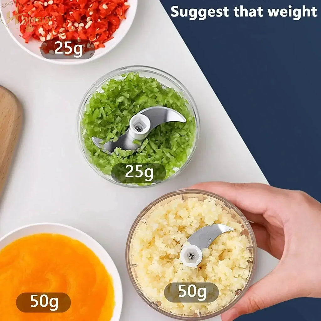 Electric Meat Mincer & Garlic Chopper – view 3