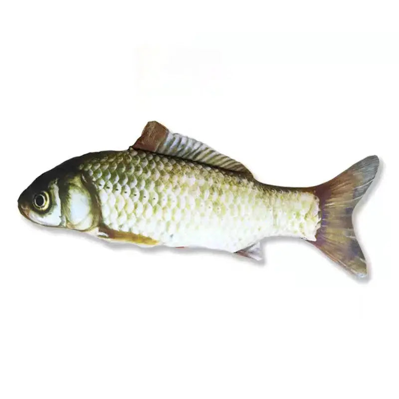 20CM Pet Cat Toy Fish Built-In Cotton Battery-Free Ordinary Simulation Fish Cat Interactive Entertainment Play Cat Toys
