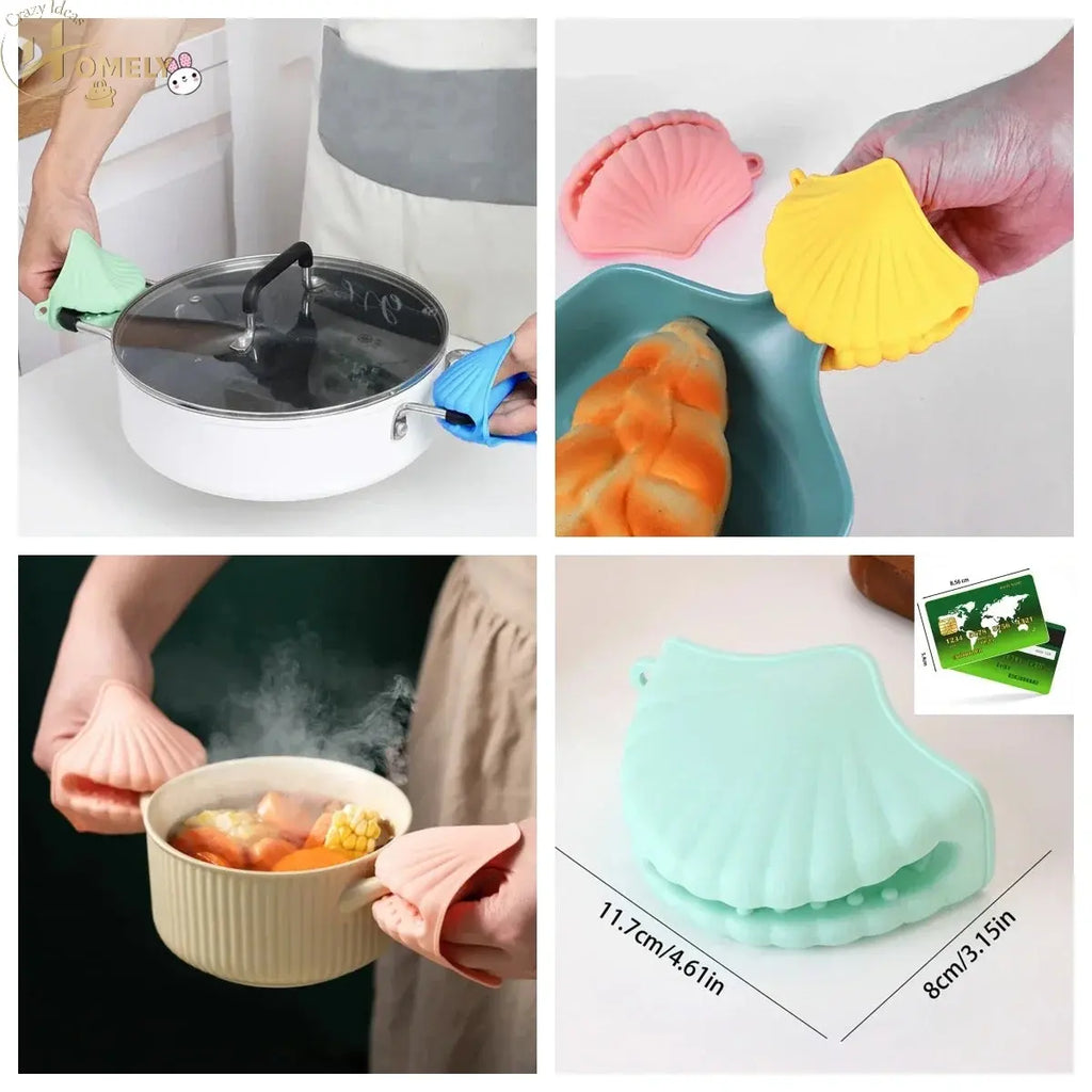 Silicone Oven Mitts 2 Pack – Heat Resistant – view 3