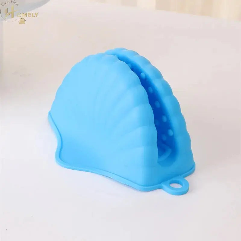 2pcs Silicone Oven Mitts Creative Bow Shape Oven Gloves Heat Resistant Pot Holders For Cooking Mini Oven Gloves Kitchen Tool