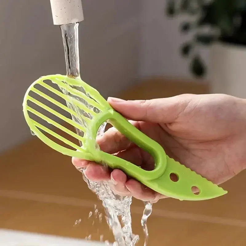 3 In 1 Kiwi Avocado Slicer Peeler Shea Corer Butter Fruit Cutter Pulp Separator Tools Plastic Avocado Knife Kitchen Gadgets