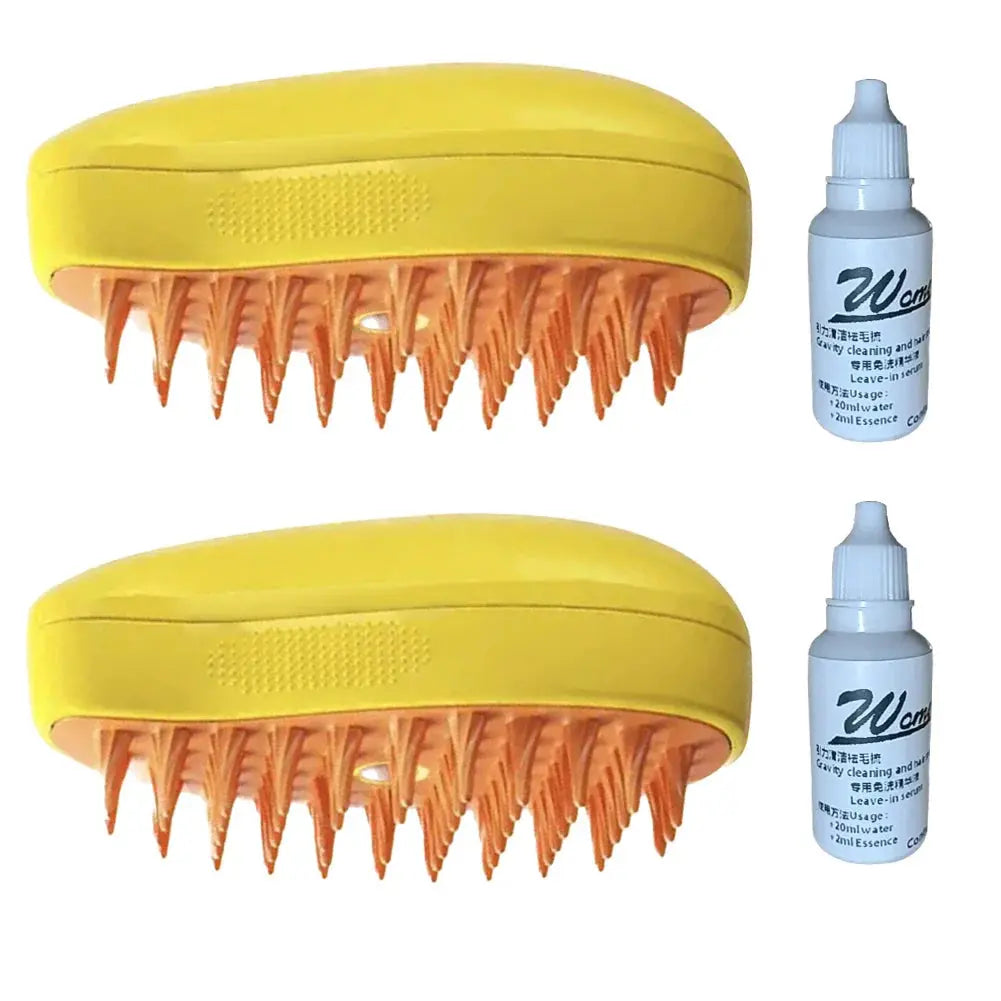 3 In1 Cat Steam Brush Electric Spray Cat Dog Hair Brush Steamer Brush For Massage Pet Grooming Cat Hair Brush For Removing