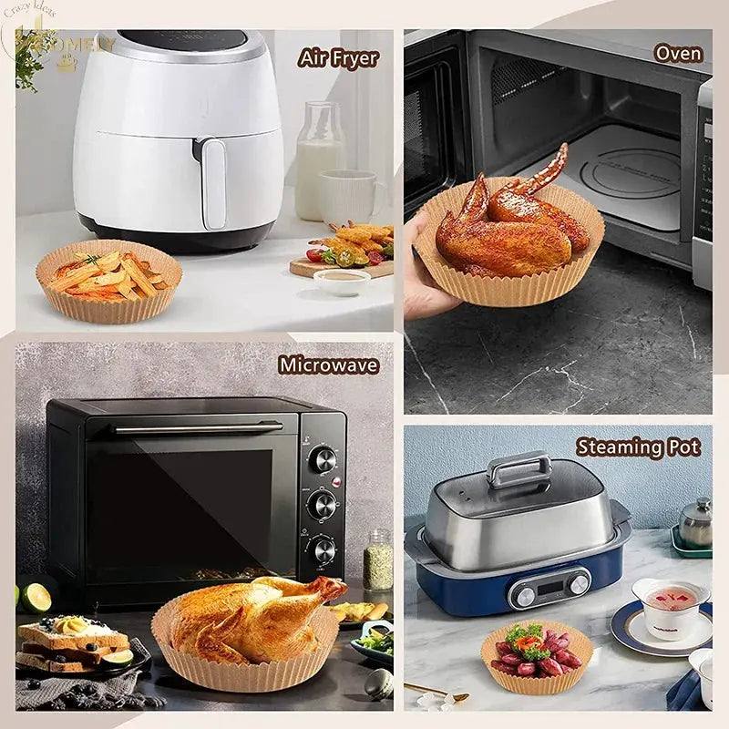 Disposable Air Fryer Paper Liners 30/50 Pack – view 4