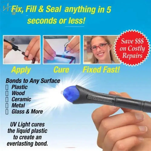 5 Second Fix UV Repair Pen – Liquid Plastic Welder – view 2