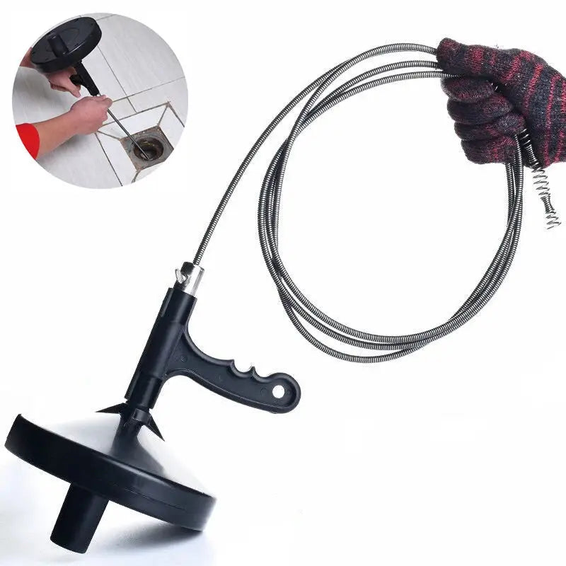 5m Drain Snake – Sink & Bathtub Unclog Tool – view 4