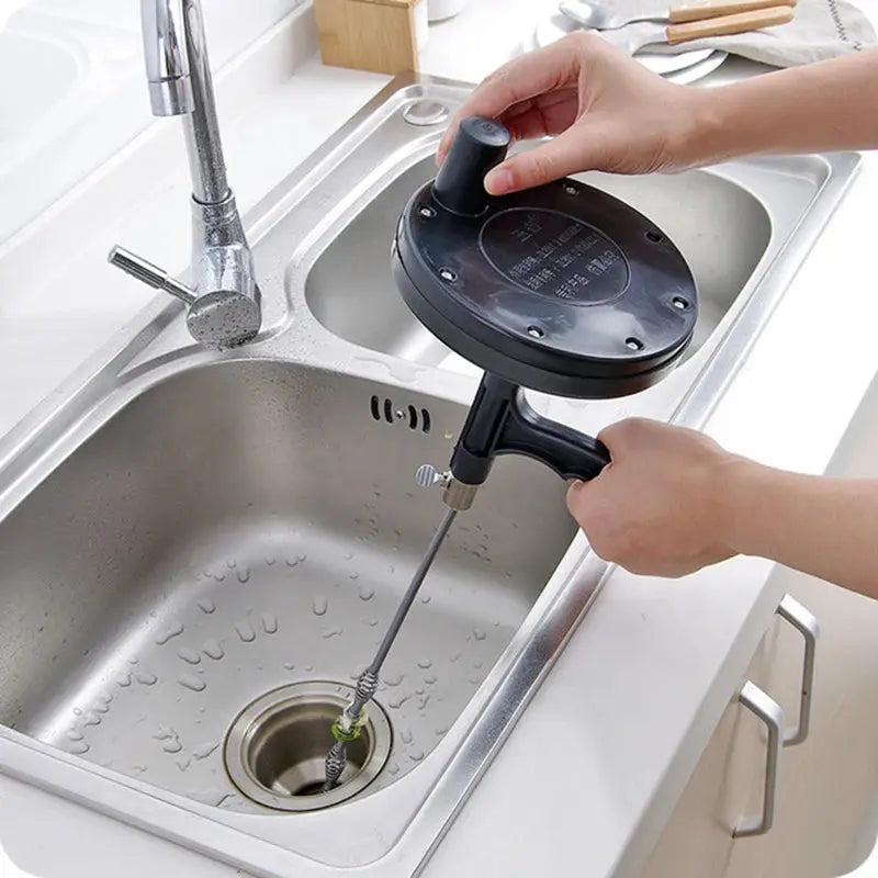 5m Drain Snake – Sink & Bathtub Unclog Tool