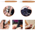 Dreadlock Crochet Hook Set – 5 Bamboo Handles