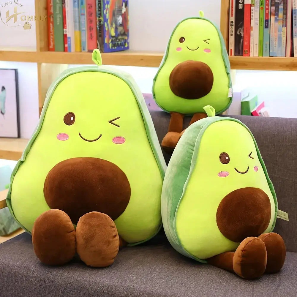 Avocado Plush Pillow – Cute Stuffed Toy