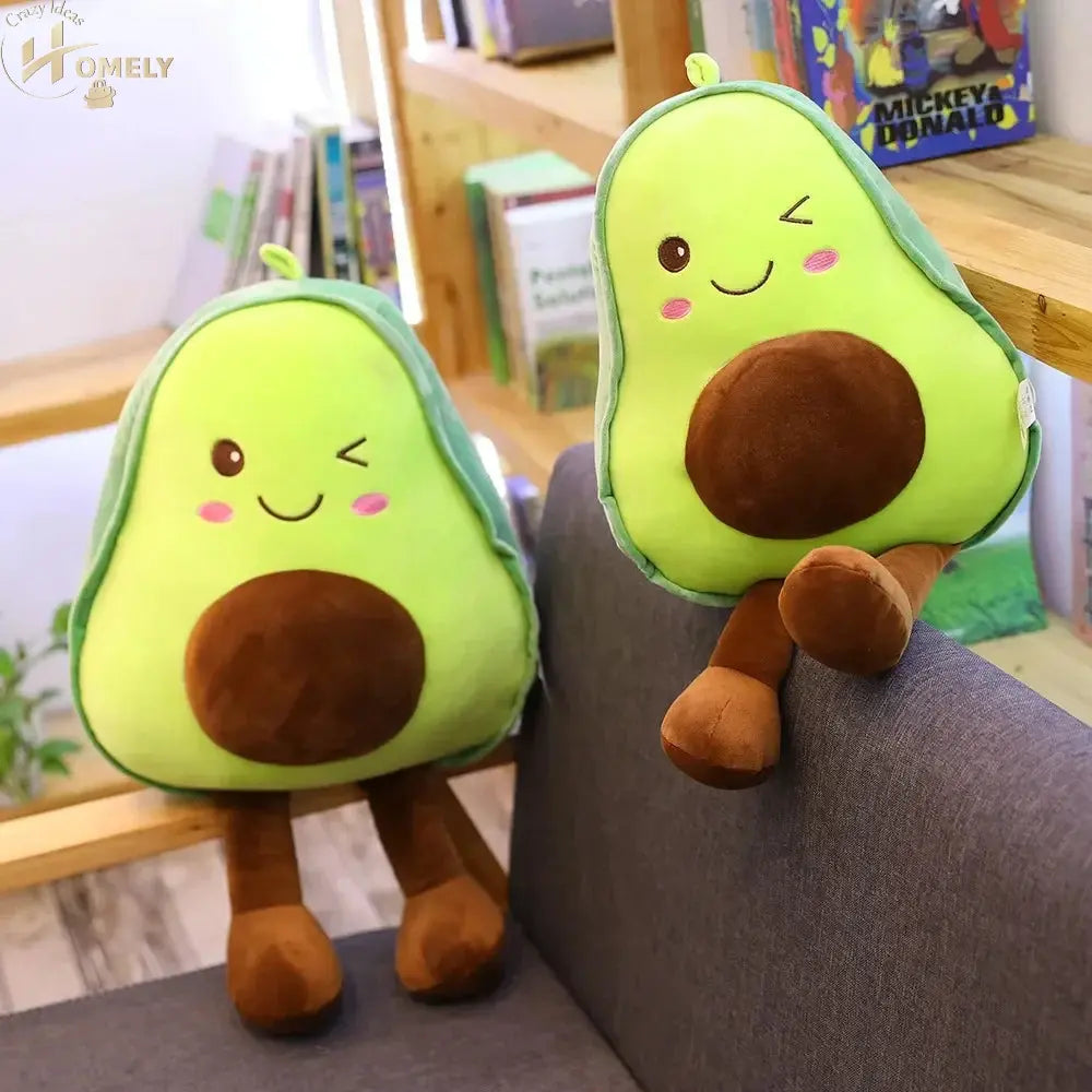 Avocado Plush Pillow – Cute Stuffed Toy – view 4