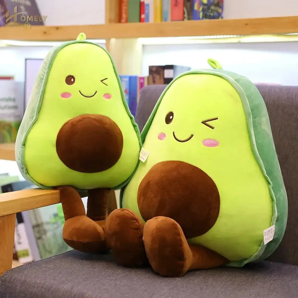 Avocado Plush Toy Pillow – Soft & Cute