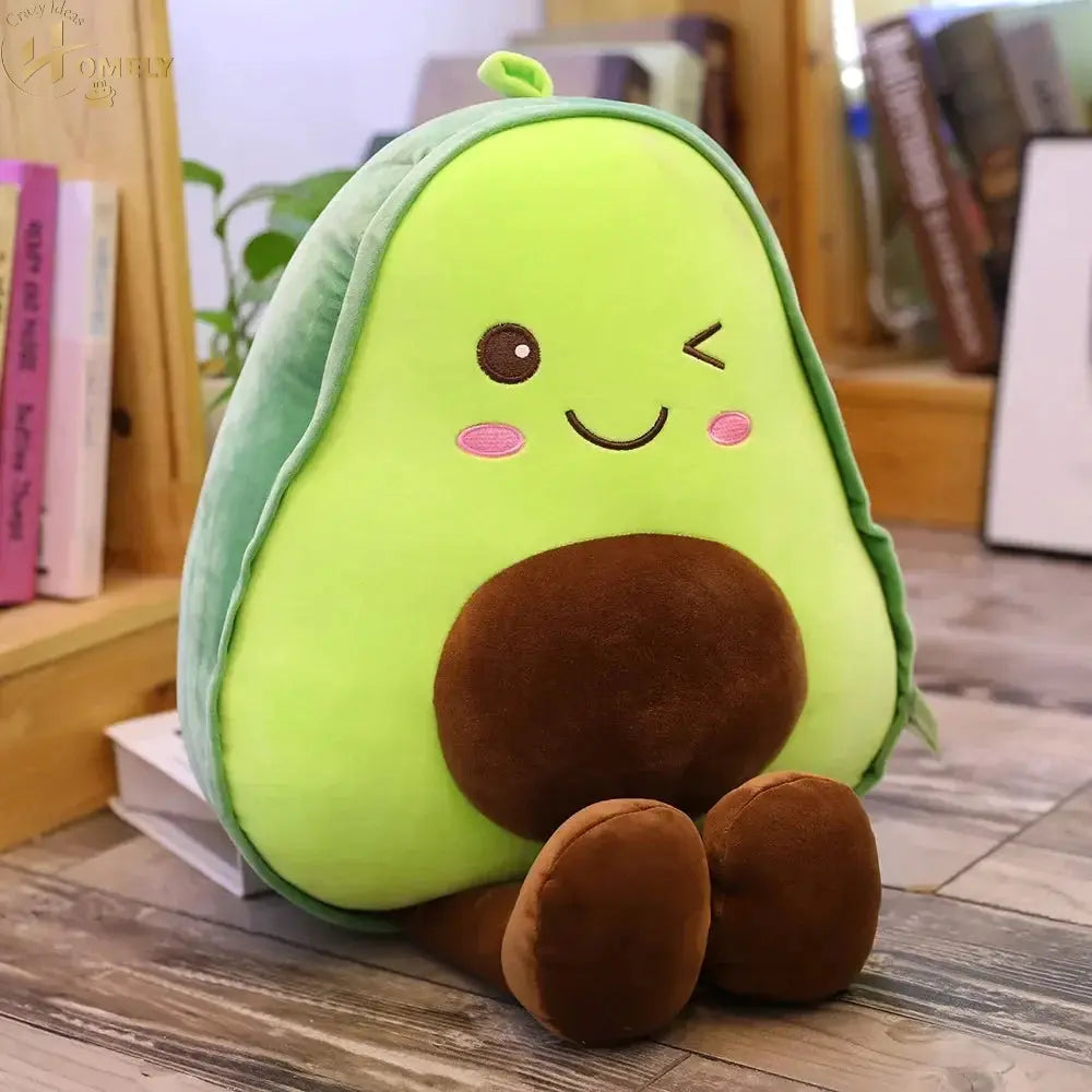 Avocado Plush Toy Pillow – Soft & Cute
