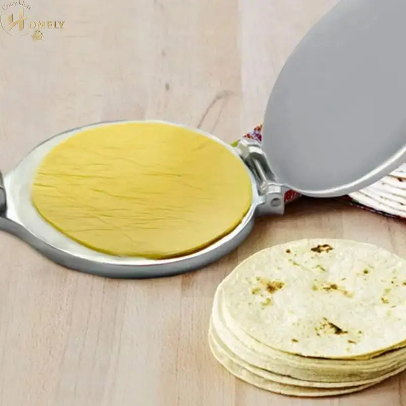 Tortilla & Dumpling Dough Press – Aluminum – view 3