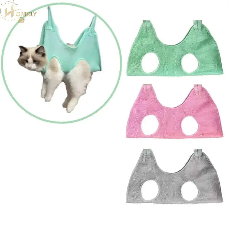 Cat Grooming Bag – Nail Trimming & Bath Restraint – view 2