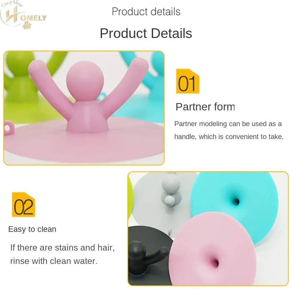 Silicone Floor Drain Cover – Anti-Odor – view 4