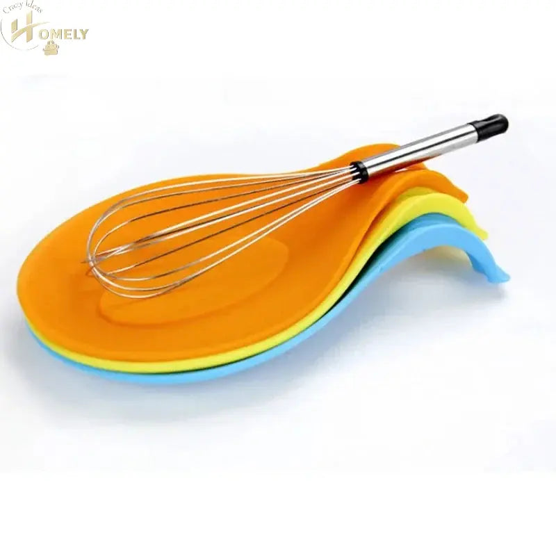 Silicone Spoon Rest – Heat-Resistant Utensil Holder – view 2