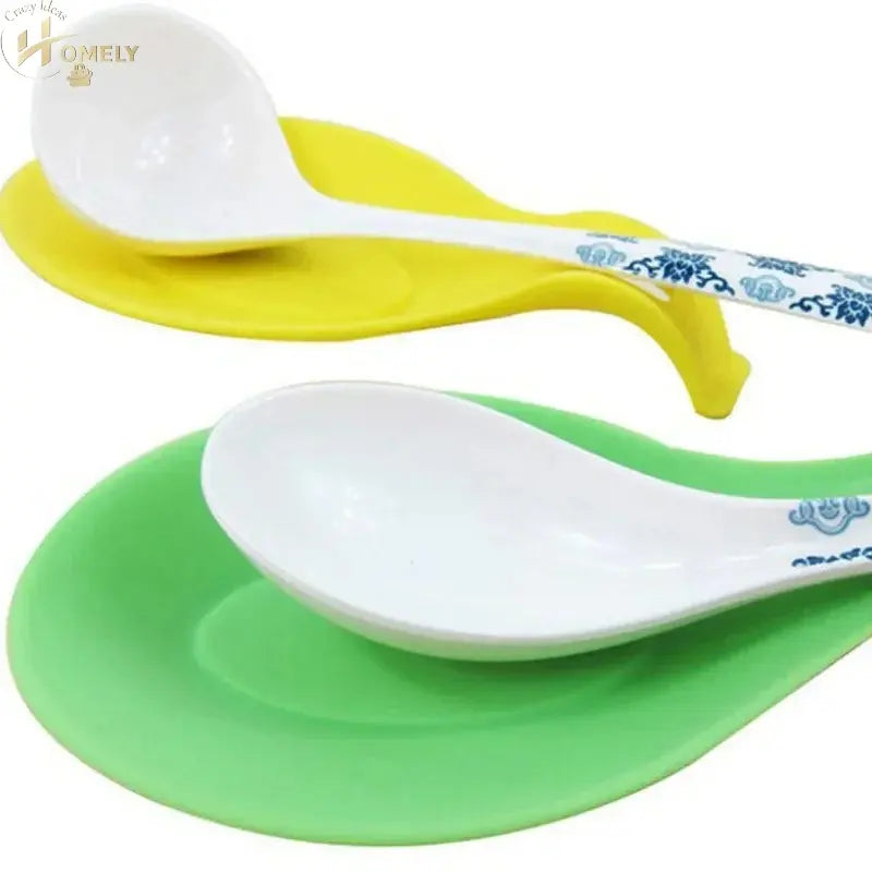 Silicone Spoon Rest – Heat-Resistant Utensil Holder – view 3