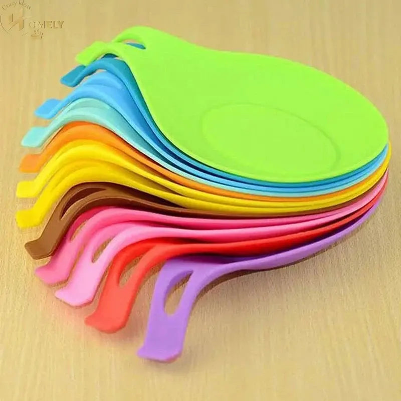 Silicone Spoon Rest – Heat-Resistant Utensil Holder – view 4