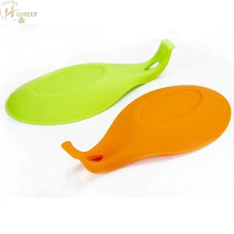 Gadgets Silicone Multipurpose Spoon Rest Mat Holder for Tableware Kitchen Utensil Supplies Accessories