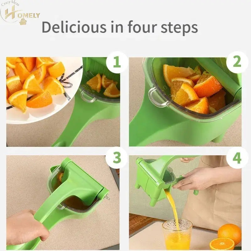 Manual Hand-Press Juicer – Citrus & Fruit – view 2