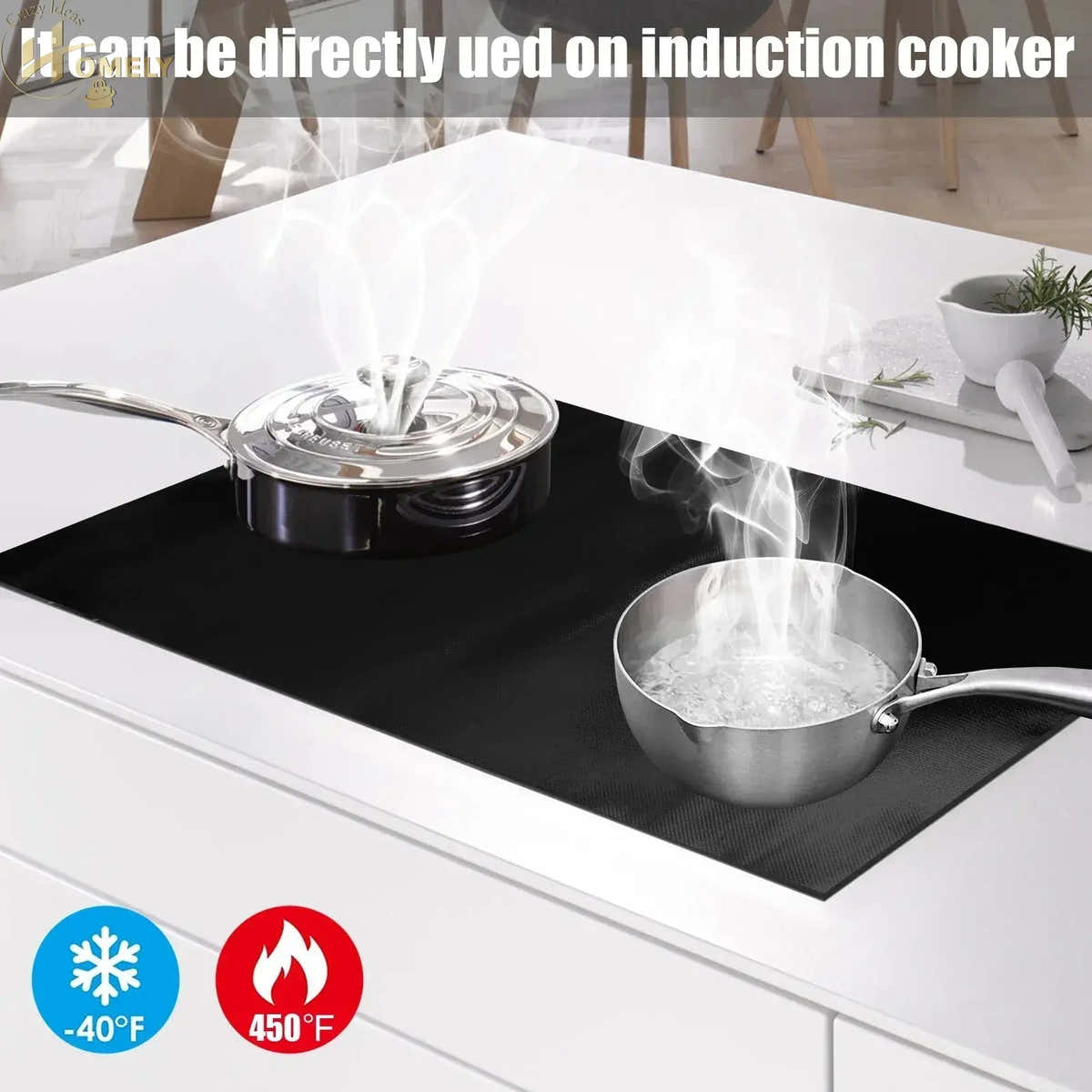 Induction Hob Protector Mat 40x60cm – view 2