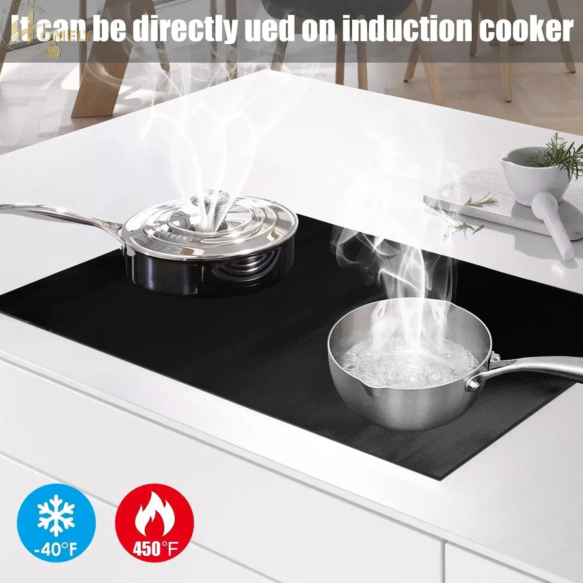 Induction Hob Protector Mat 40x60cm – view 2