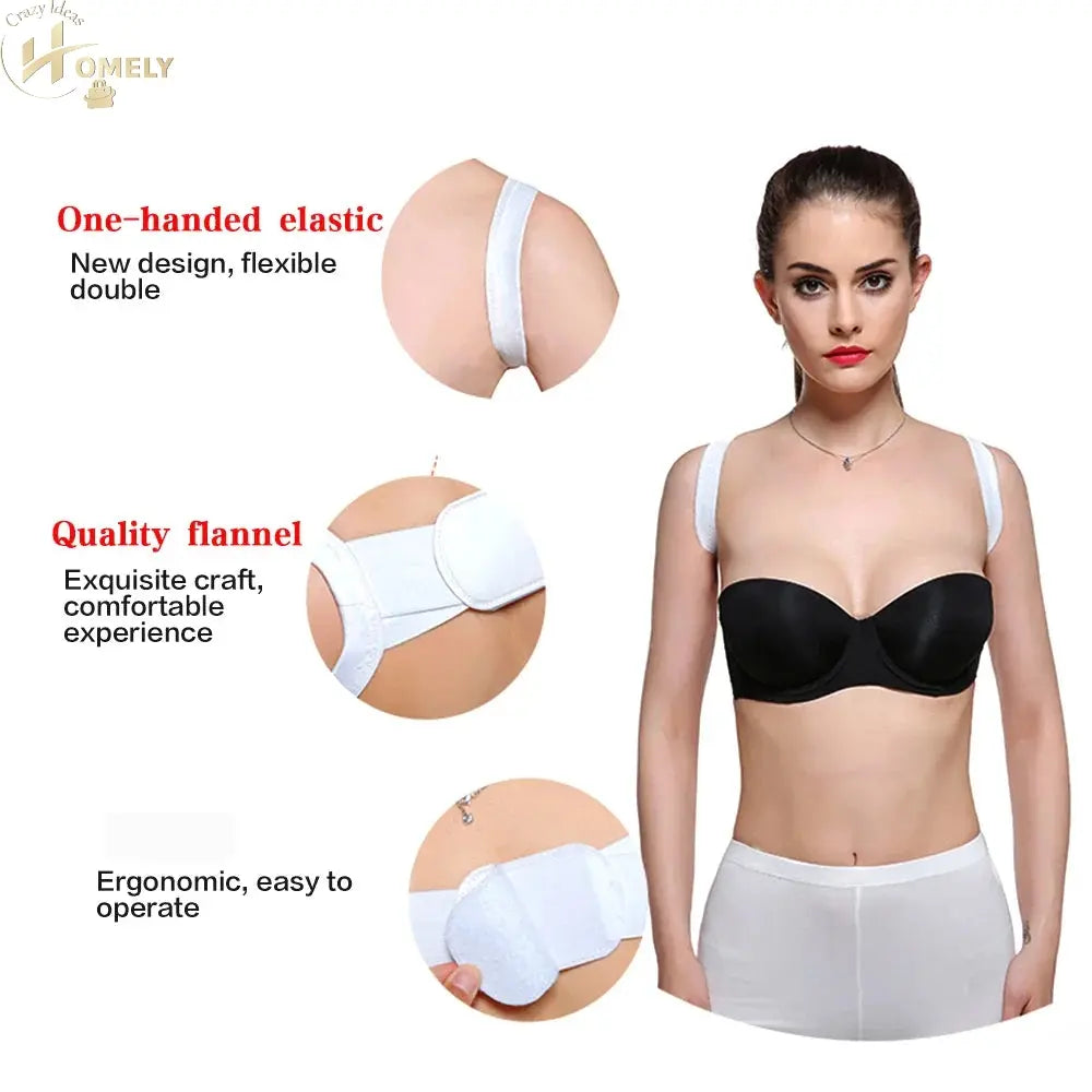 Invisible Posture Corrector Shoulder Support Brace | Adjustable Back Alignment Strap