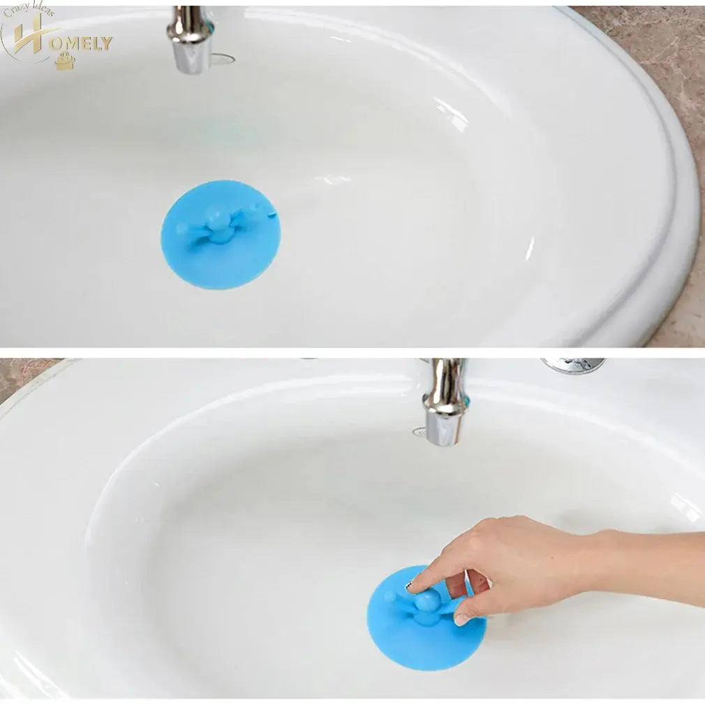 Silicone Sink Plug – Universal Drain Stopper – view 2