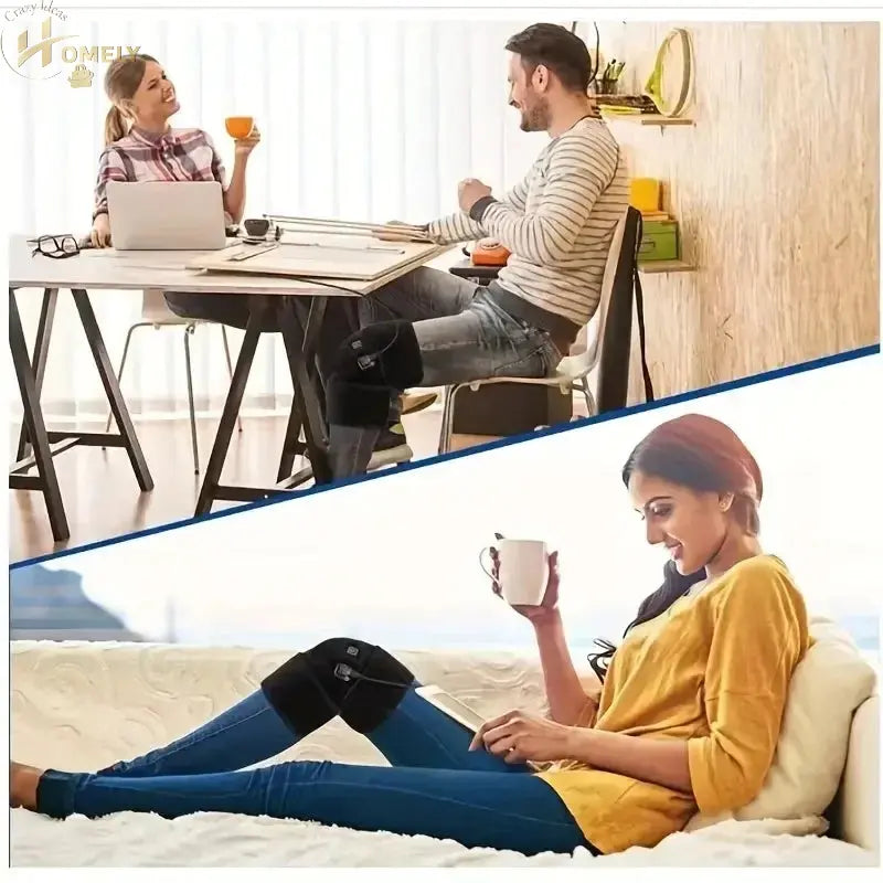 USB Heated Knee Wrap with Temperature Control – view 2