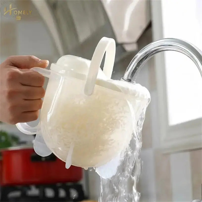 Quick Rice Washer – Grain & Bean Strainer