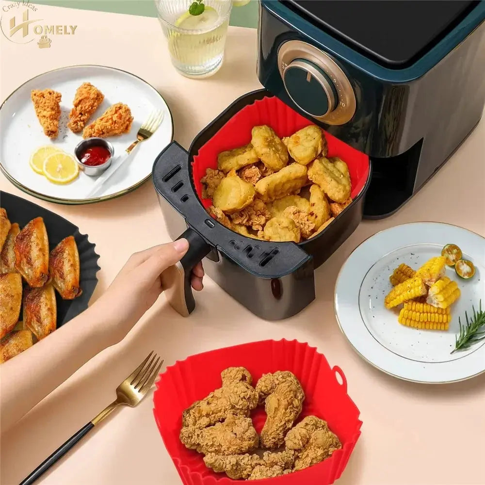 Reusable Air Fryer Liner – Non-Stick Basket – view 2