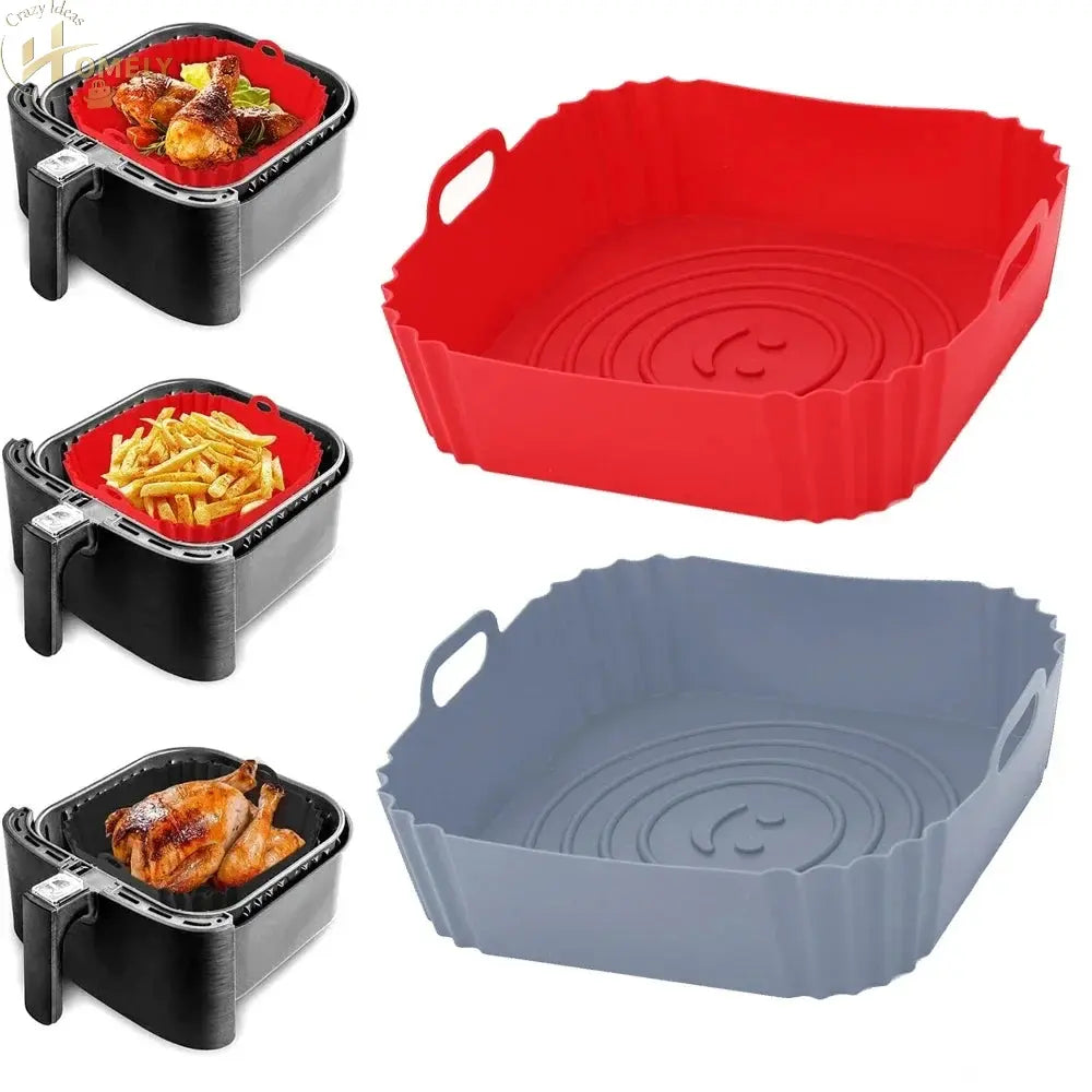 Reusable Air Fryer Liner – Non-Stick Basket – view 4