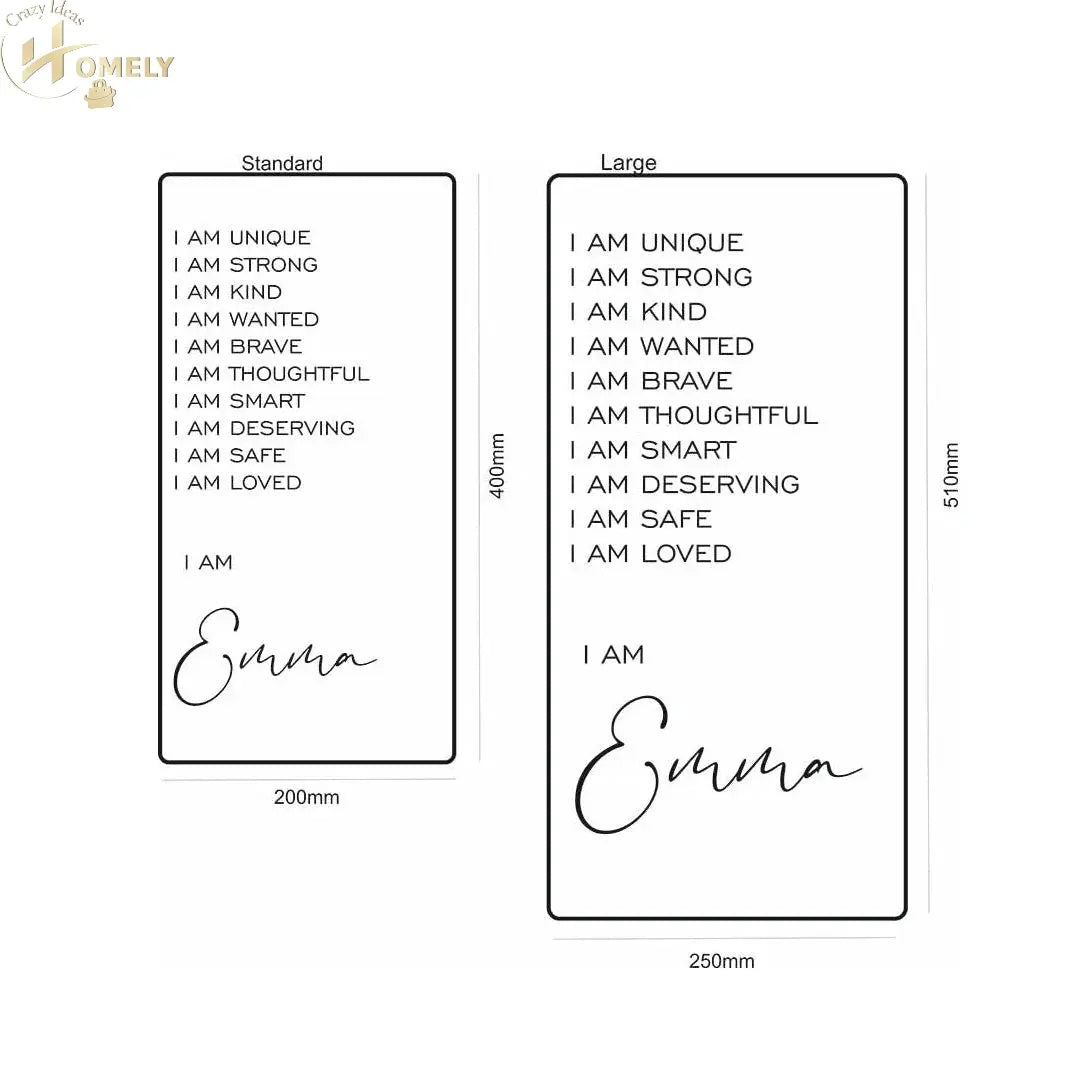 Personalized Name LED Mirror Light – view 4