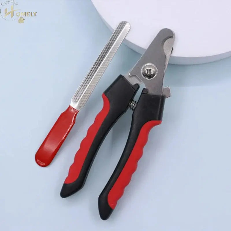 Pet Nail Clipper – Stainless Steel Cutter - blue 1 1 / L