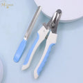 Pet Nail Clipper – Stainless Steel Cutter - blue 2 / L