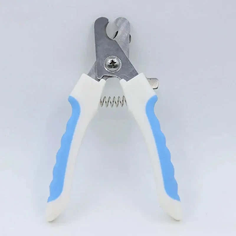 Pet Nail Clipper – Stainless Steel Cutter - blue 1 / L