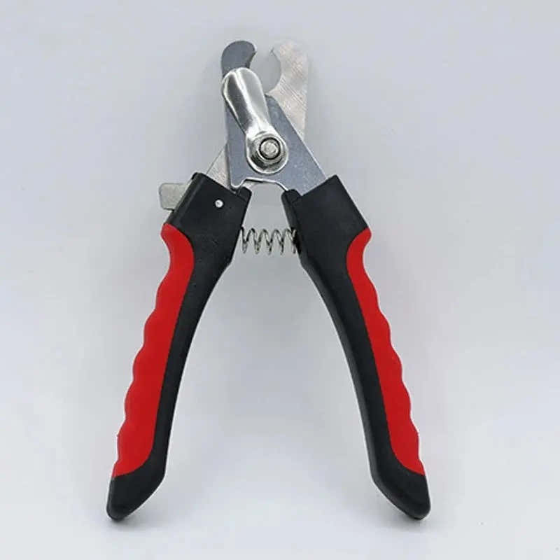 Pet Nail Clipper – Stainless Steel Cutter - red 1 / S