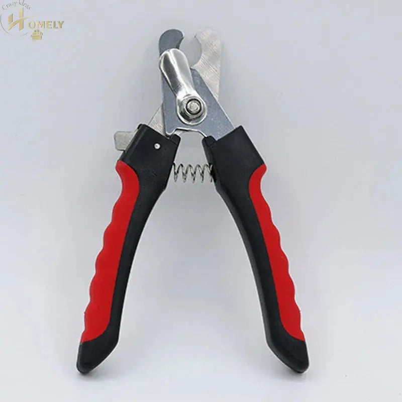 Pet Nail Clipper – Stainless Steel Cutter - red 1 / S