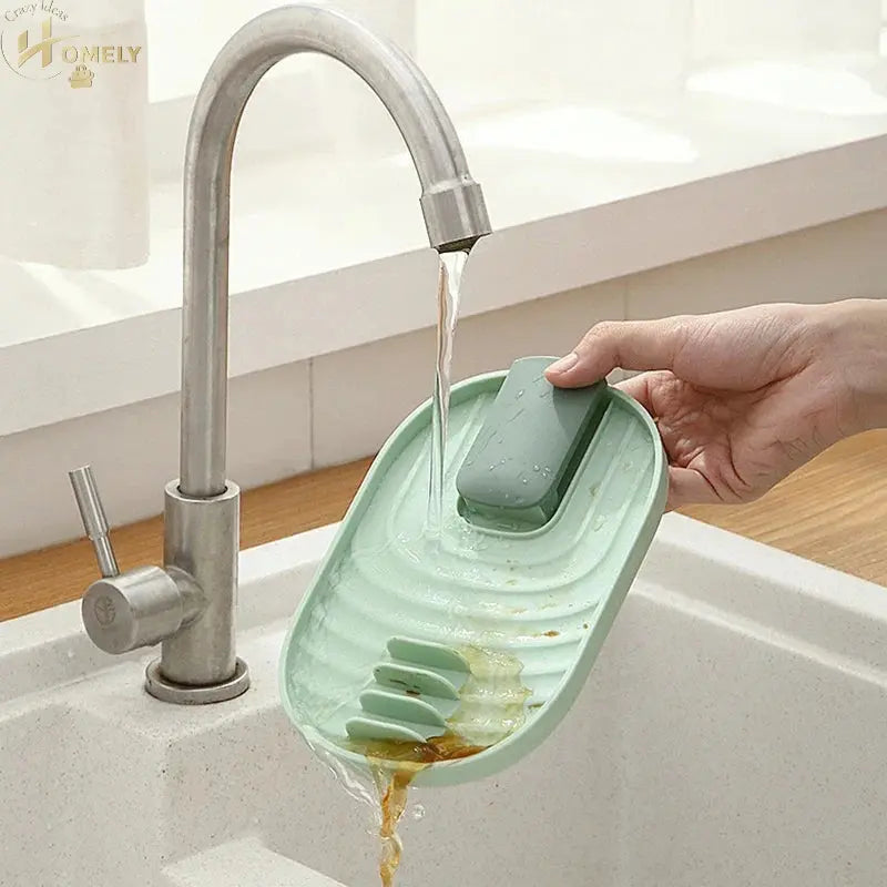 Polychrome Foldable Nordic Style Pot Holder Lid Shovel Storage Rack Practical Multifunctional Utensils for Kitchen