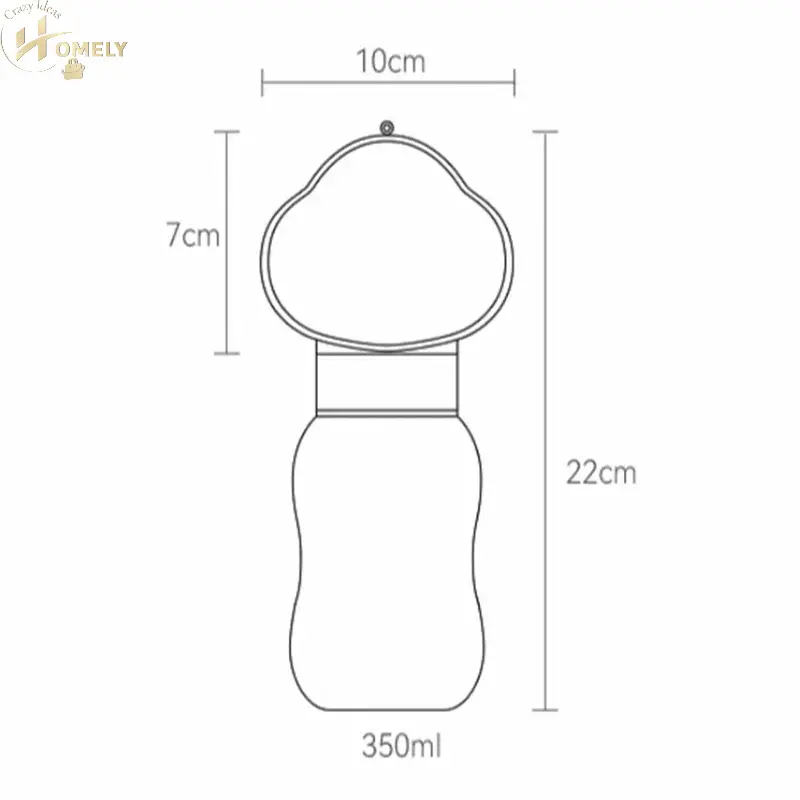 Portable Pet Water Bottle for Travel