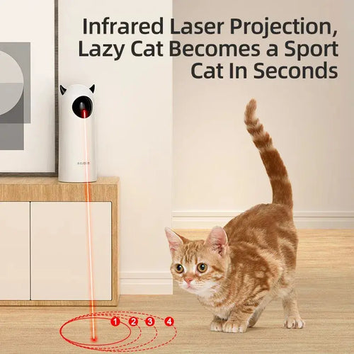 Automatic LED Laser Cat Toy – Interactive – view 2