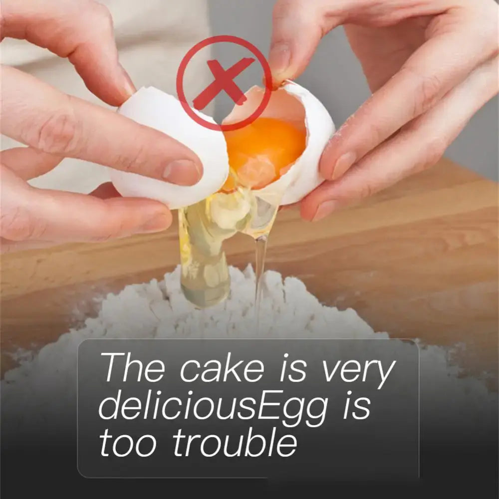 Kitchen Quick One-Handed Whisk Baking Peeling and Shelling Egg Opener Tool Manual Bake Tools Kitchen Gadget Accessories