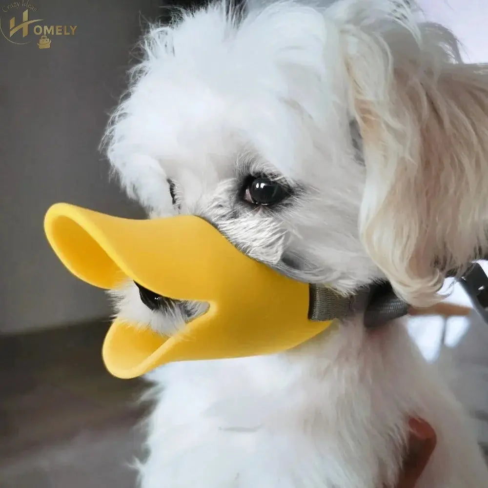 Silicone Dog Muzzle – Soft Duck Mouth Design