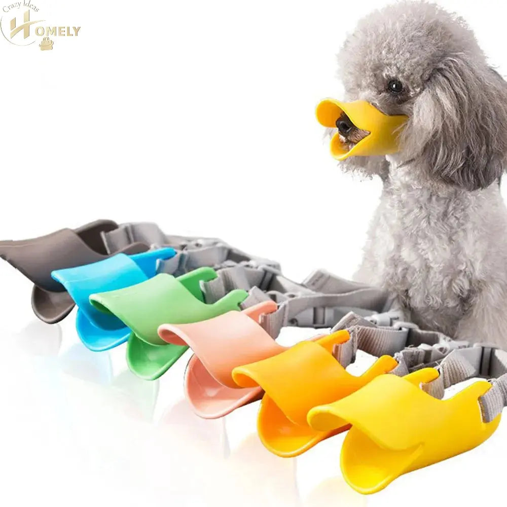 Silicone Dog Muzzle – Soft Duck Mouth Design – view 2