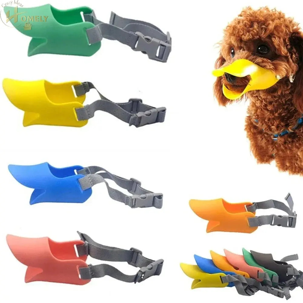 Silicone Dog Muzzle – Soft Duck Mouth Design – view 3