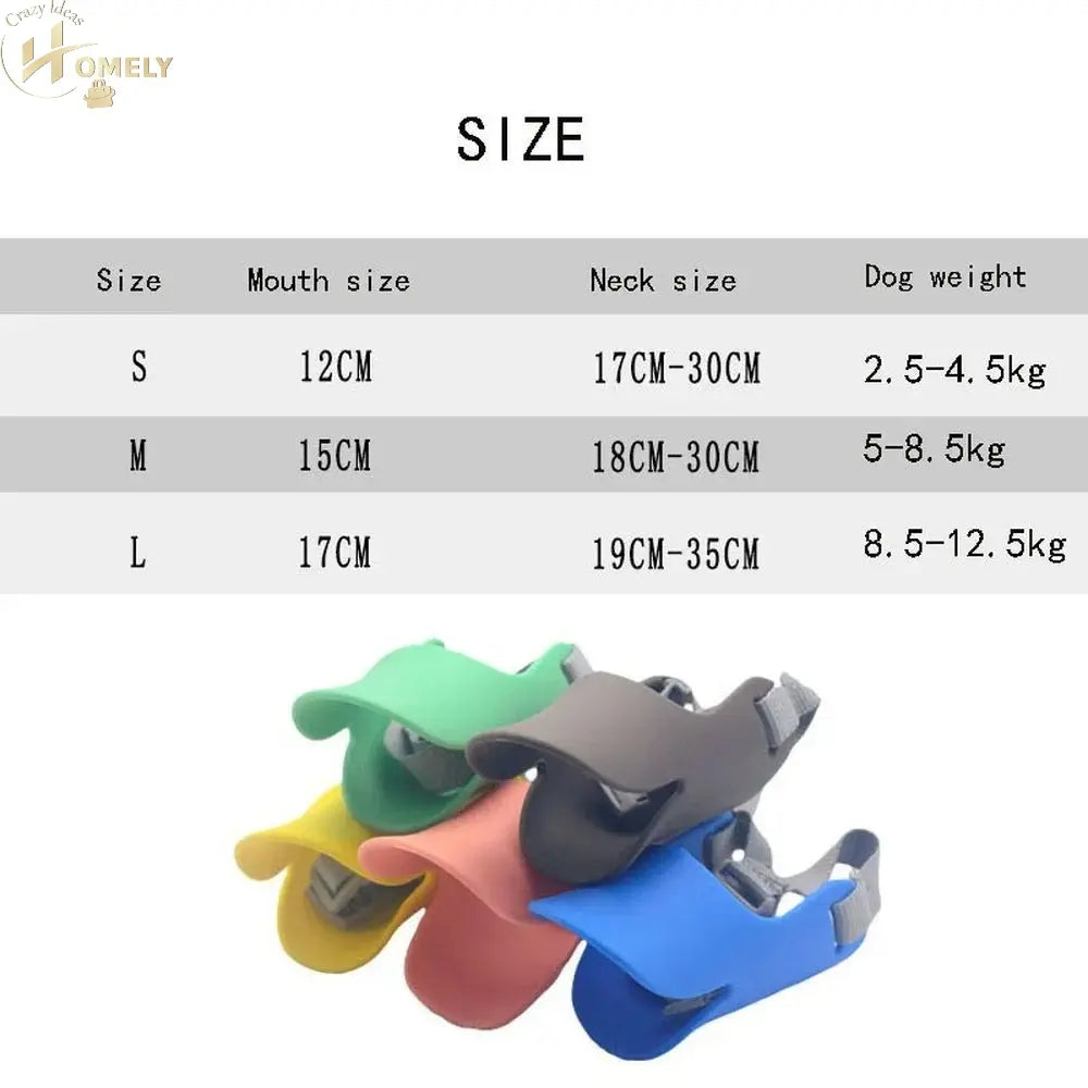 Silicone Dog Muzzle – Soft Duck Mouth Design – view 4
