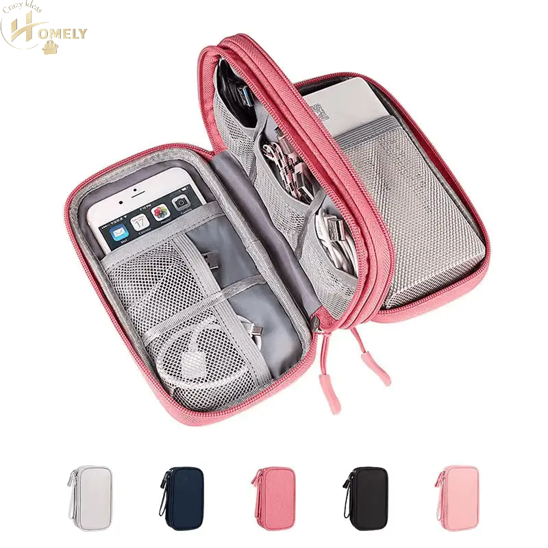 Electronics Travel Organizer – Waterproof Cable Bag