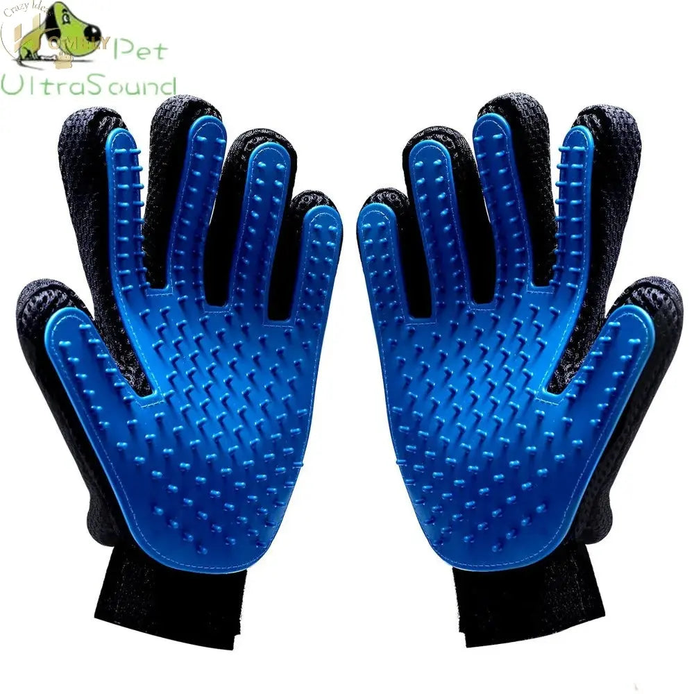 Pet Grooming Glove – Deshedding Brush Mitt – view 2
