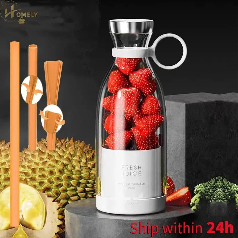 Portable USB Blender – 6 Blade Smoothie Maker