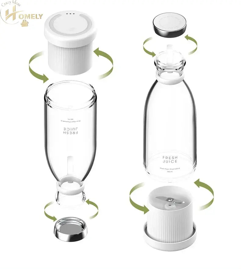 Portable USB Blender – 6 Blade Smoothie Maker – view 4